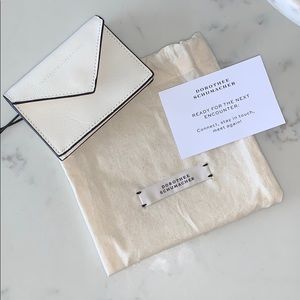 Dorothee Schumacher white business card case - NEW